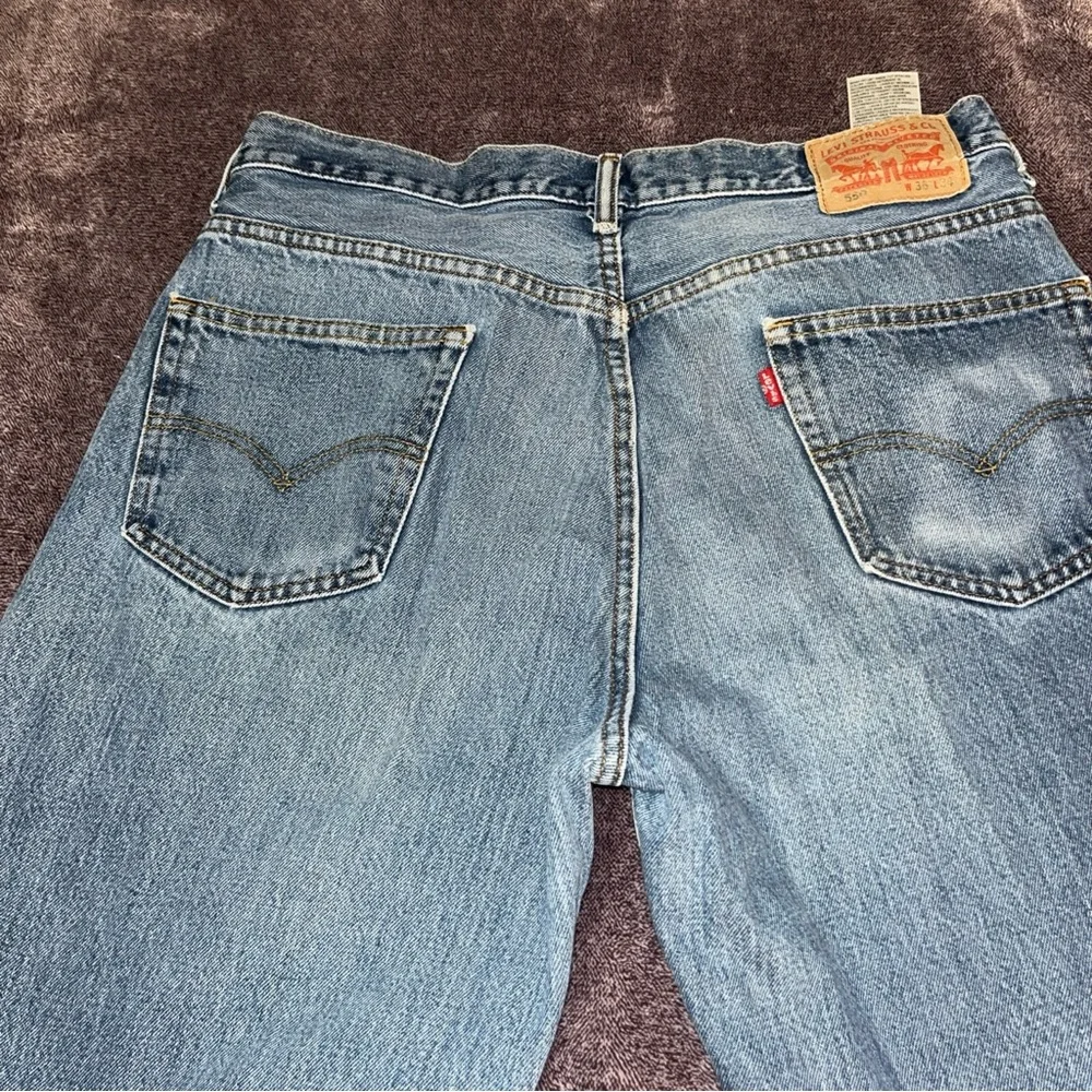 Levi Strauss & Co. Blue Denim Jeans 36X‎ 34